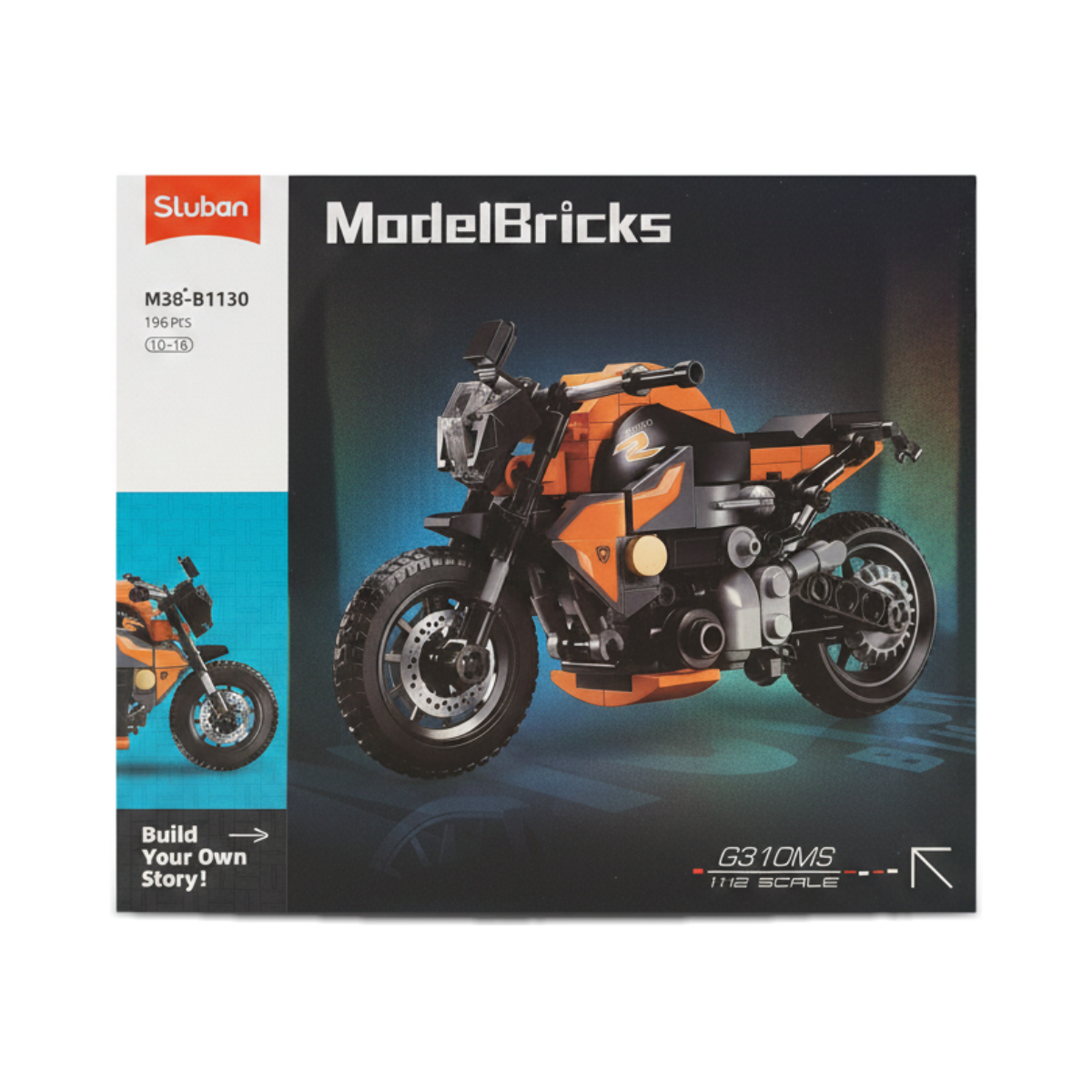 Sluban ModelBricks G310MS Motorcycle M38-B1130