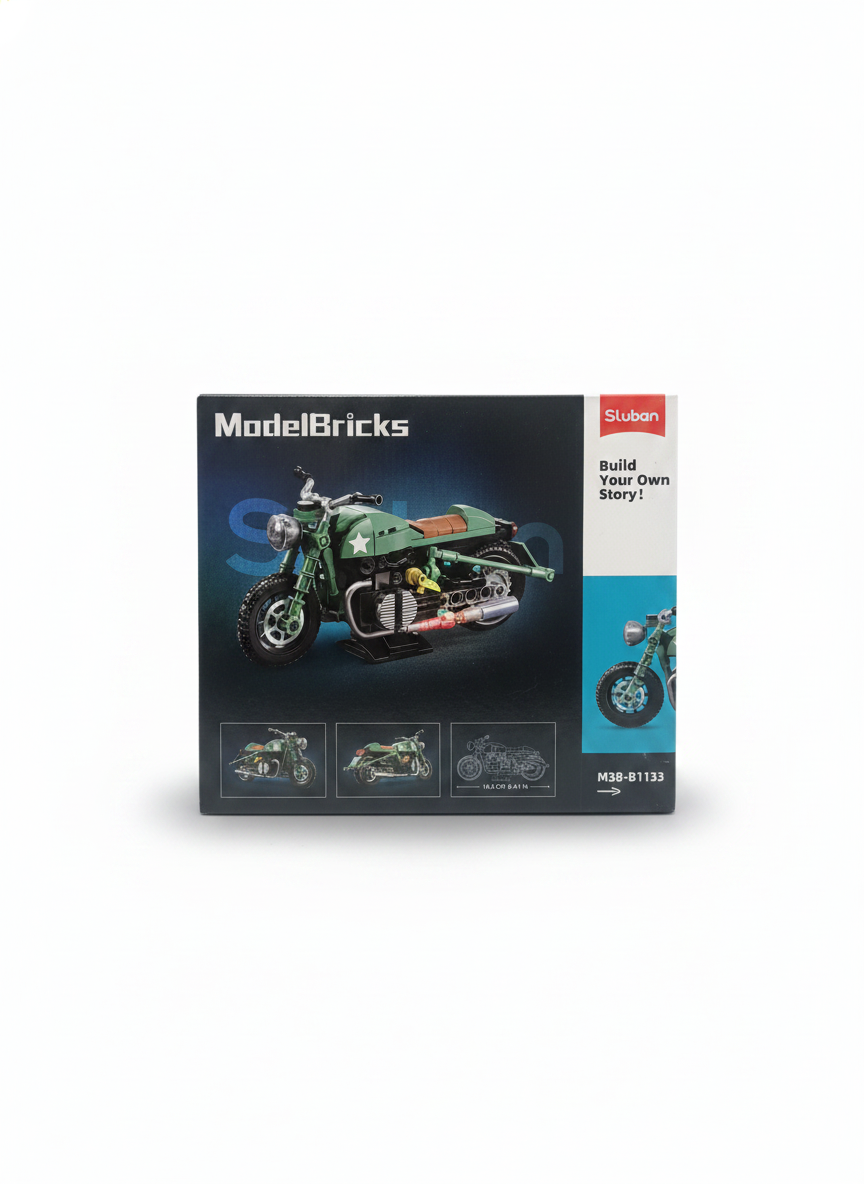 Sluban ModelBricks Motorcycle M38-B1133