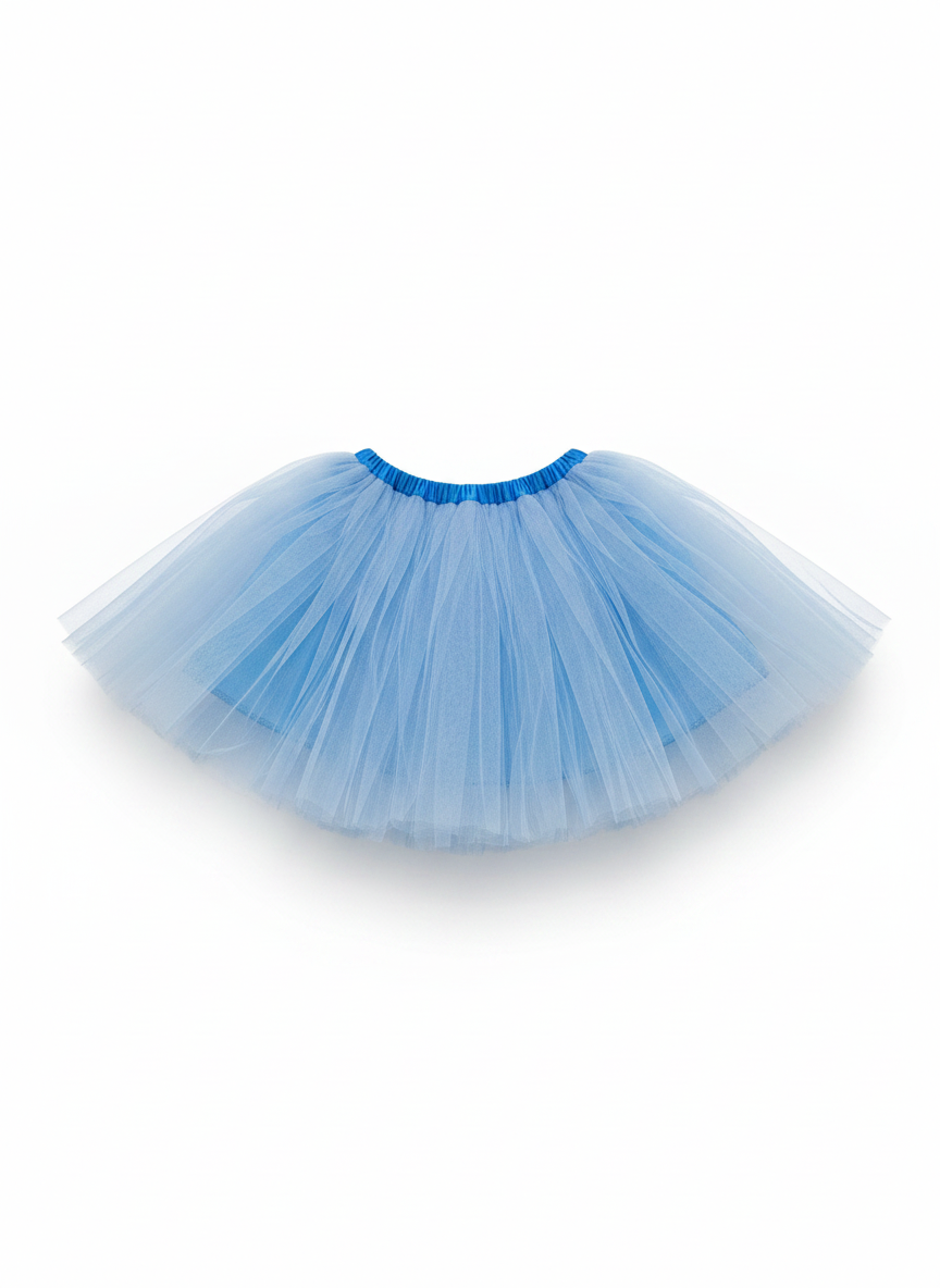 Sparkle Blue Tulle Tutu Skirt