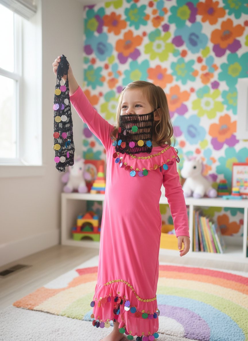 Sparkling Genie Princess Costume Play Set