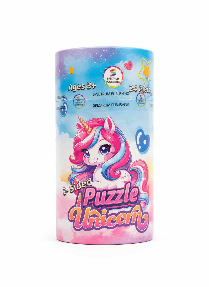 Spectrum Publishing 2-Sided Unicorn Puzzle