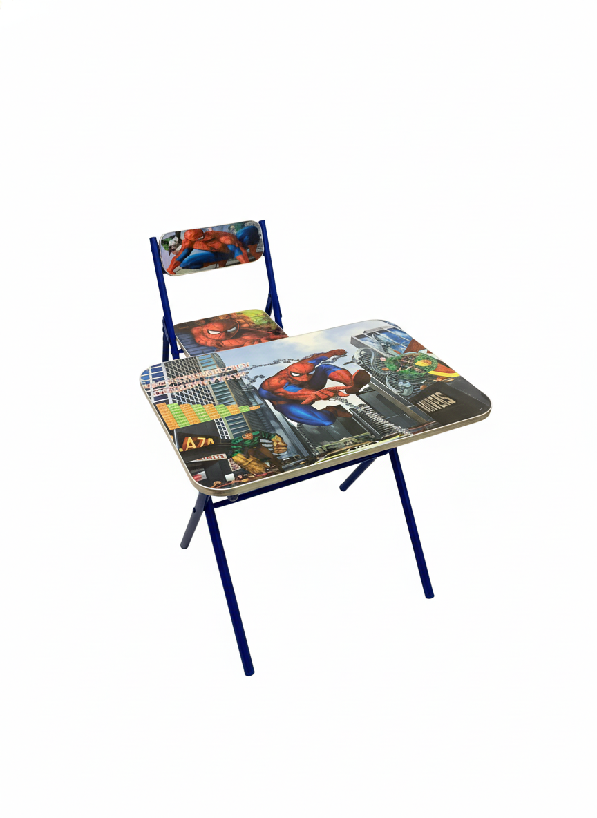 Spider-Man Deluxe Kids Folding Desk & Chair Set