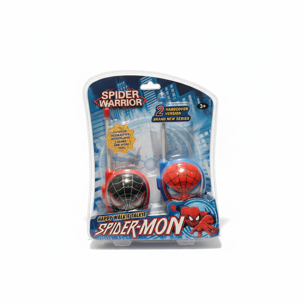 Spider Warrior Happy Walkie Talkie Spider-Mon