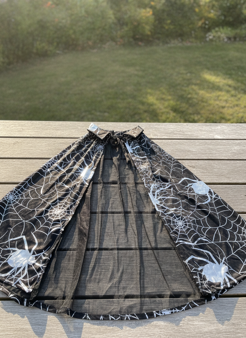 Spiderweb Costume Cape