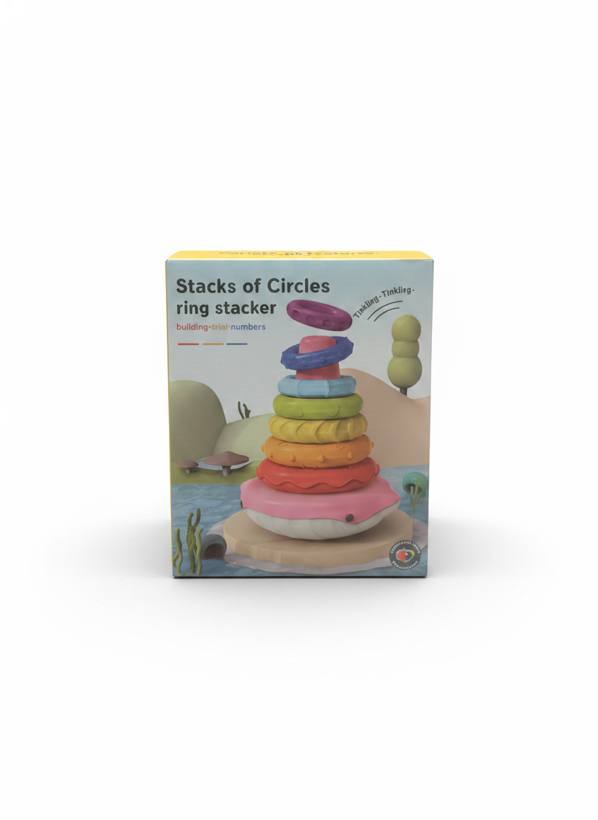 Stacks of Circles ring stacker