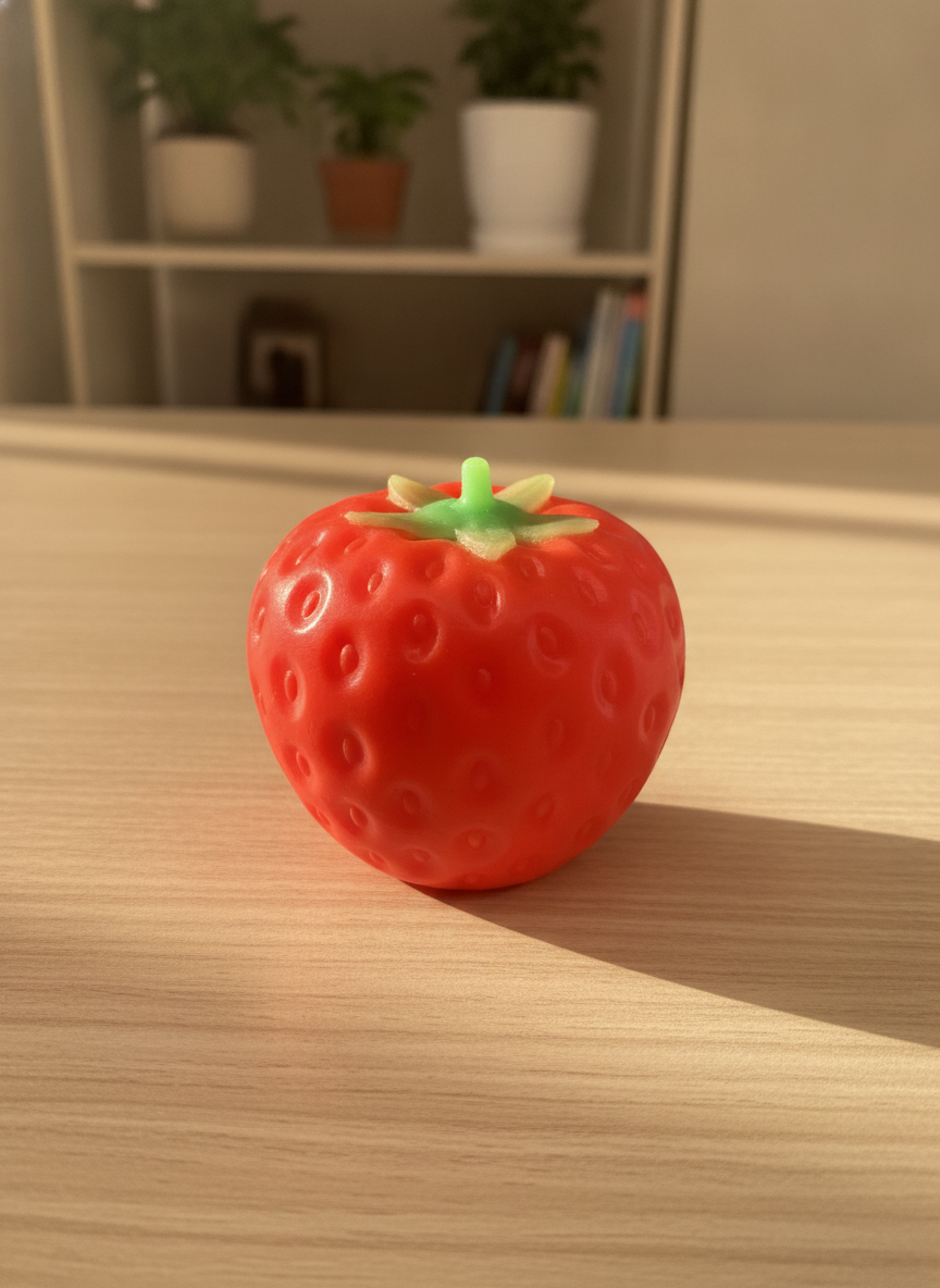 Strawberry Fruit Squishy Toy