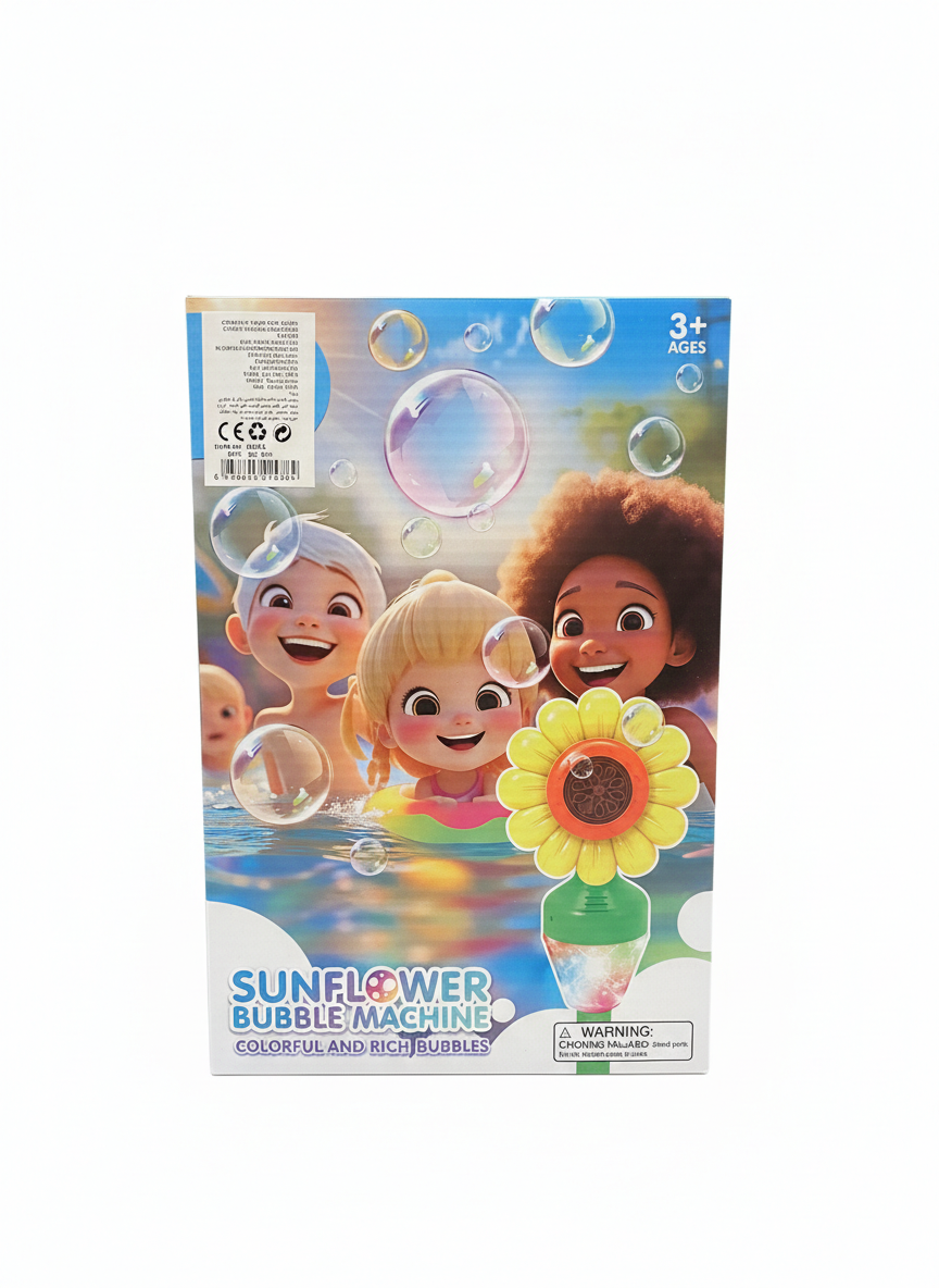 Sunflower Bubble Machine