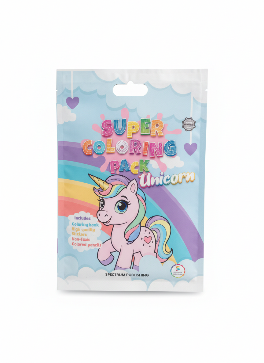 Super Coloring Pack Unicorn