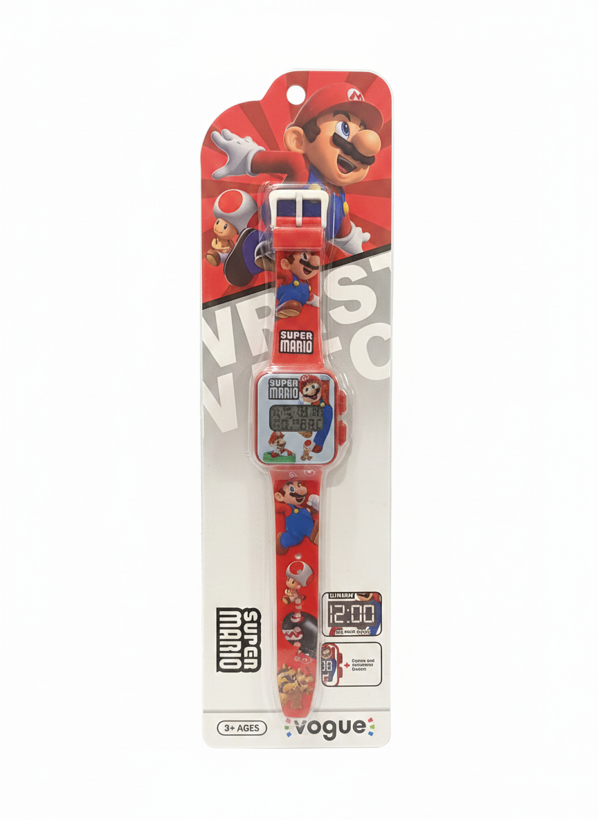 Super Mario LED Light Watch