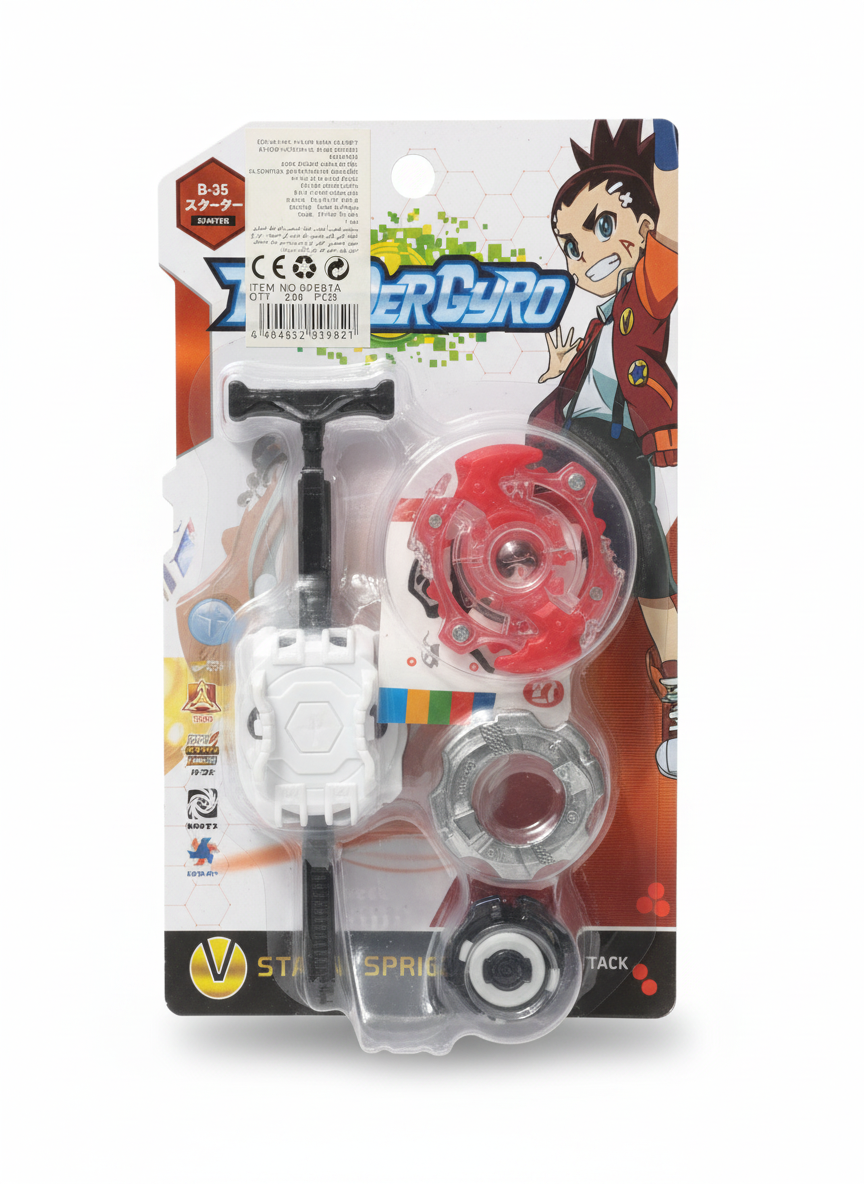 Super Cyro B-35 Starter Sprig Attack Beyblade Set