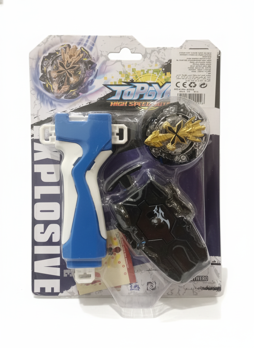 TOPGY High Speed Fighter Explosive Spinning Top Set