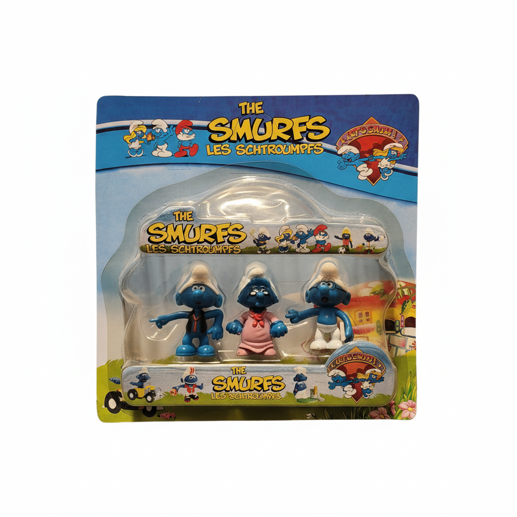 The Smurfs 3-Pack Figure Set