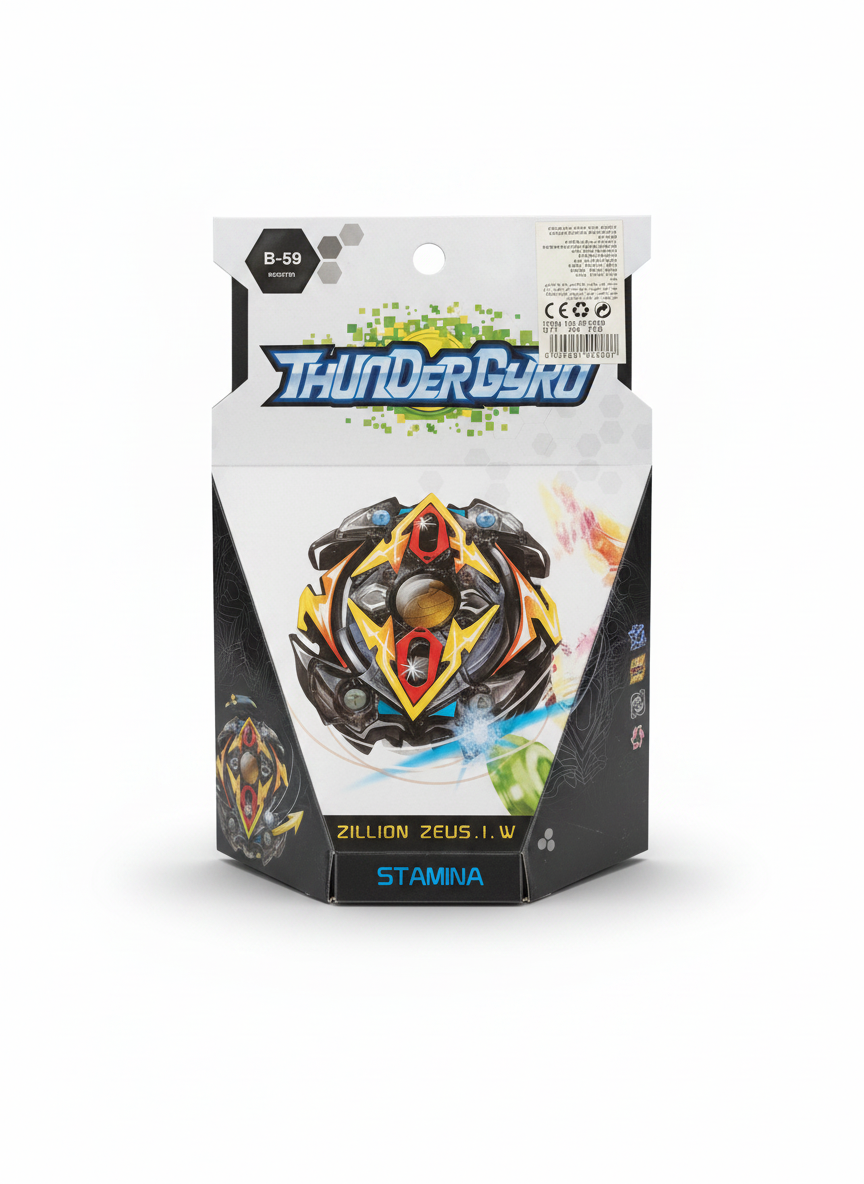 Thunder Gyro B-59 Zillion Zeus I.W. Stamina Starter