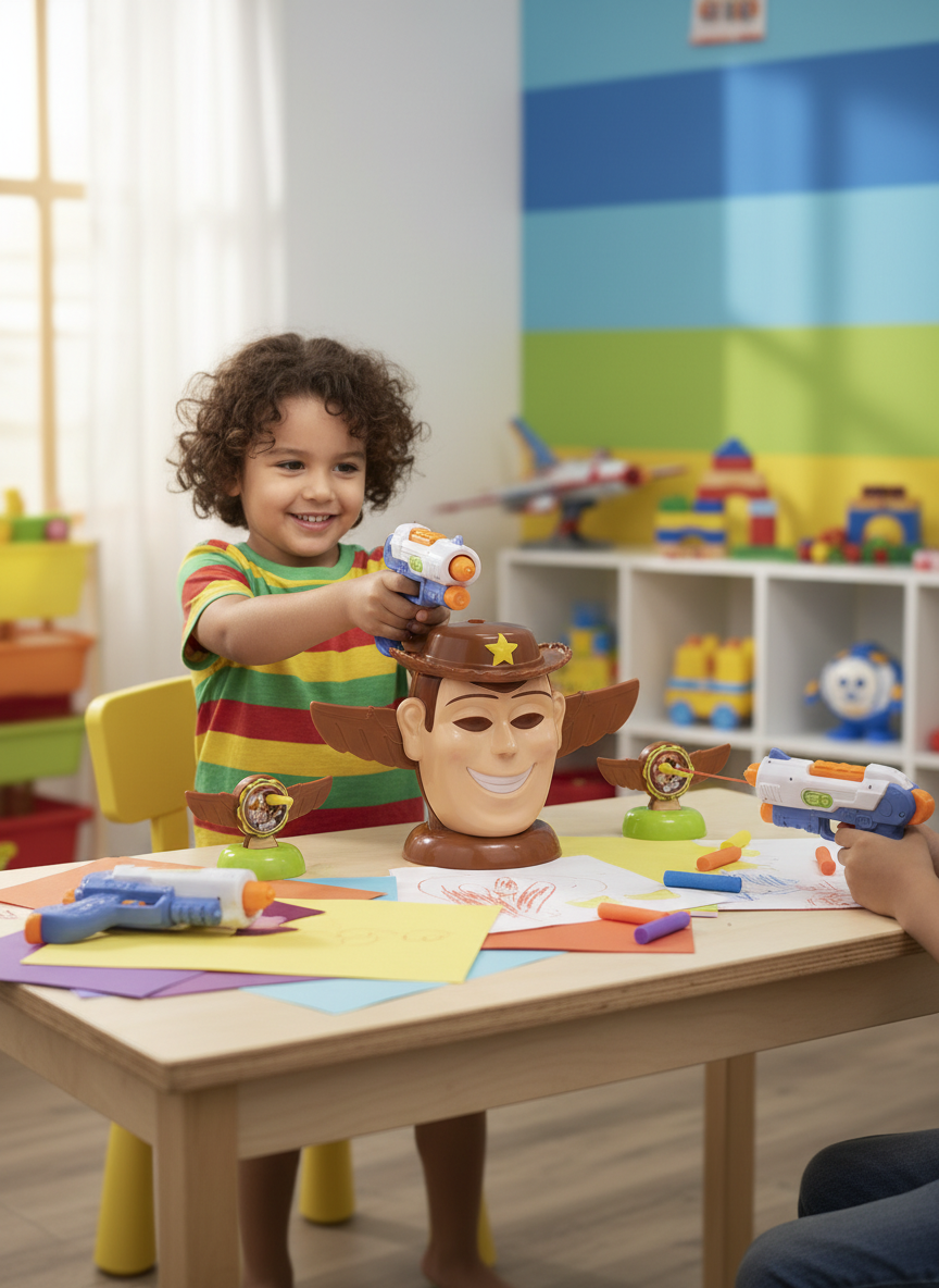 Toy Story Woody's Shooting Game - Soft Bullet Gun Series
