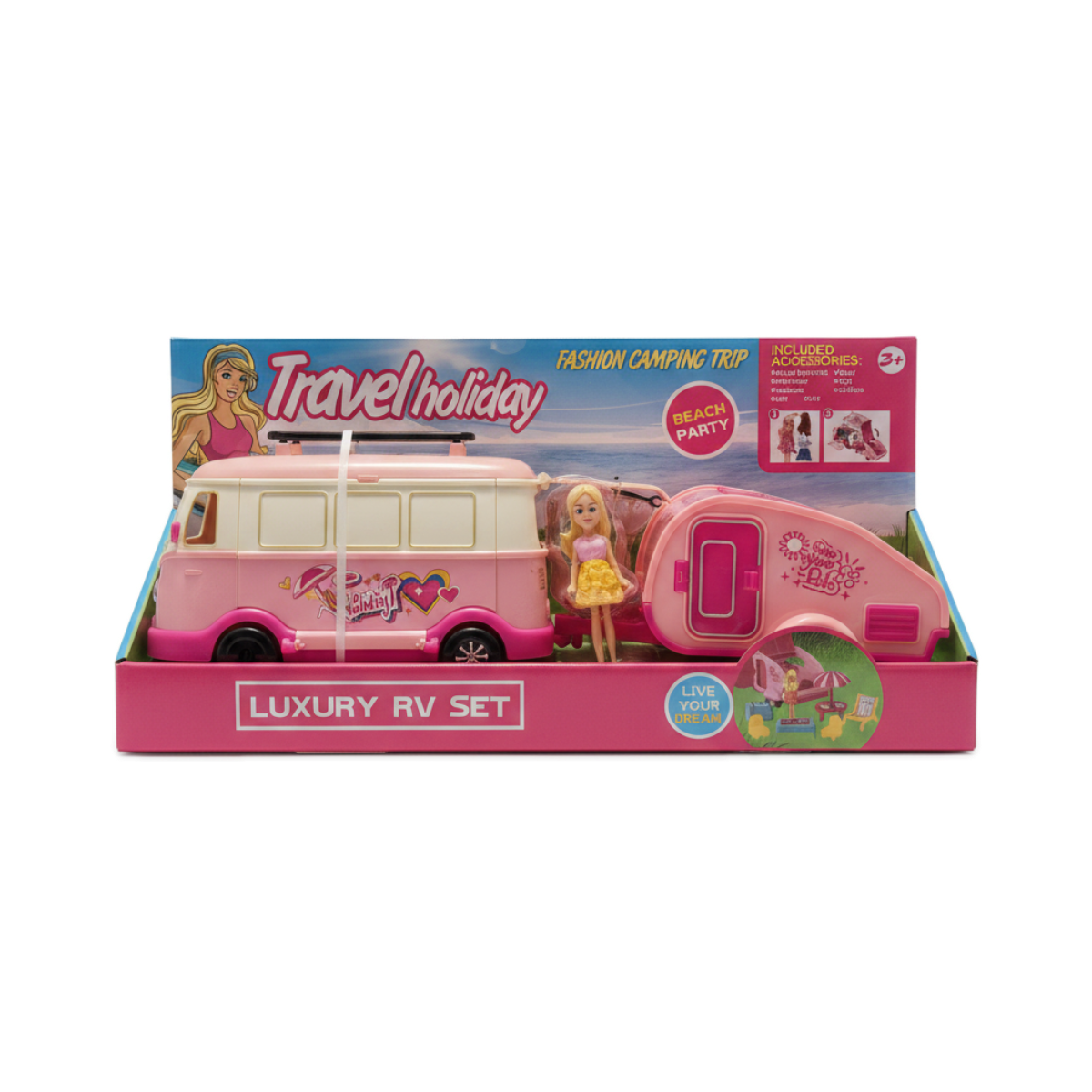 Travel holiday Fashion Camping Trip Luxury RV Set
