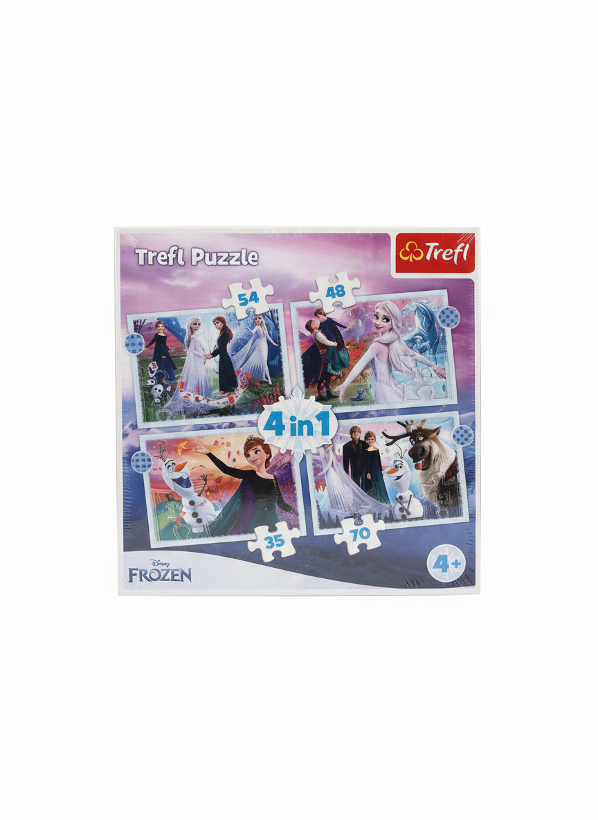 Trefl Disney Frozen 4-in-1 Puzzle Set