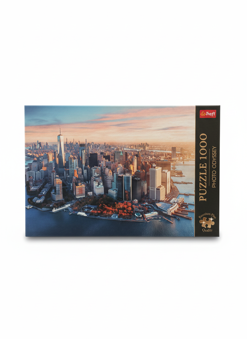 Trefl Photo Odyssey Puzzle 1000 - New York City Skyline at Sunset