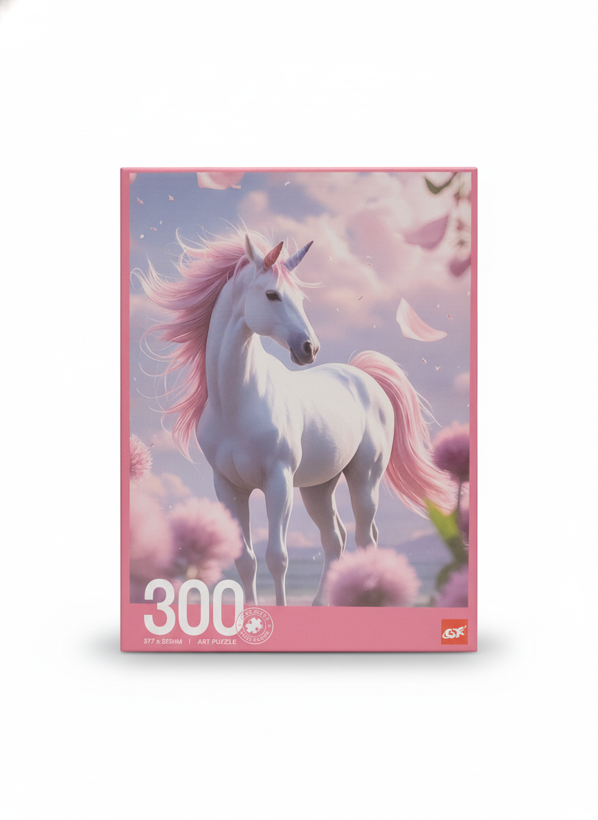 Unicorn Art Puzzle - 300 Piece