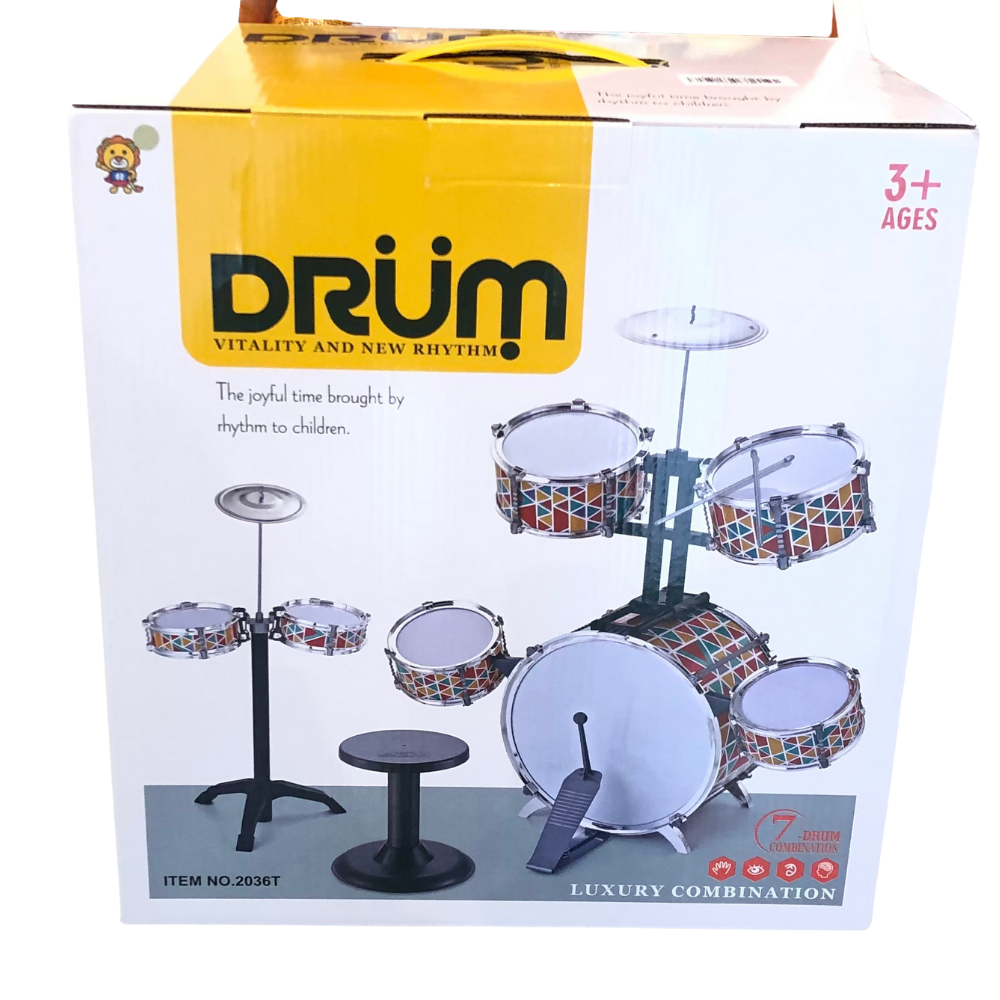 Drum Vitality And New Rhythm 7-Drum Combination