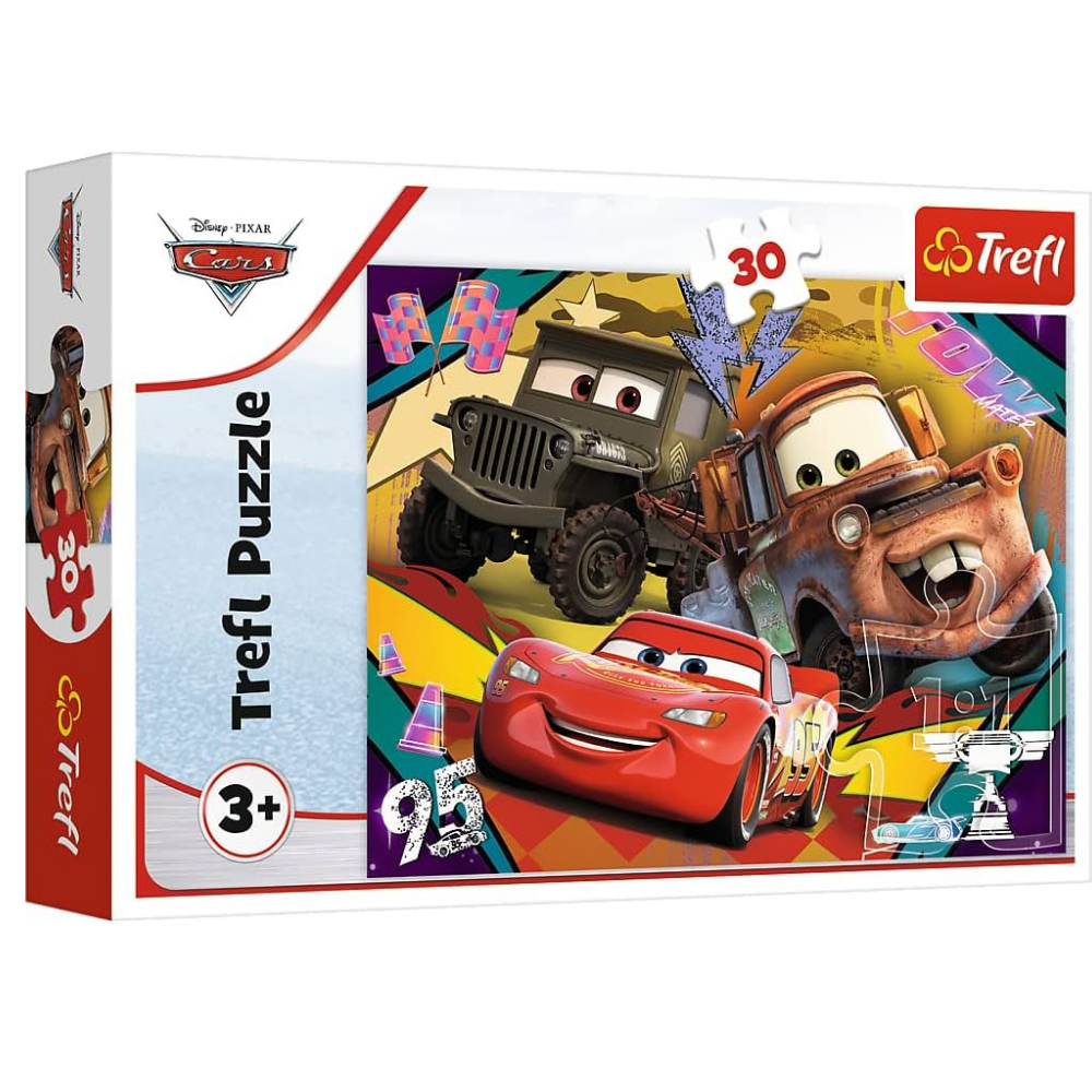 Cars Trefl Puzzle 30pcs