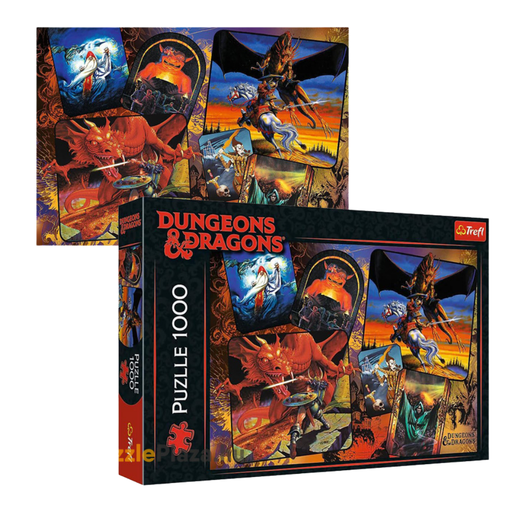 Dungeons & Dragons 1000 Piece Jigsaw Puzzle