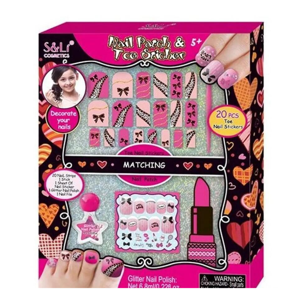 Nail Patch & Toe Sticker Set