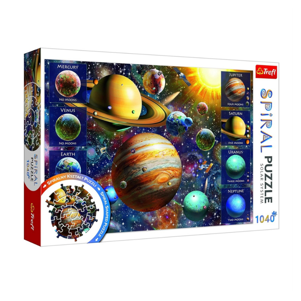 Trefl Spiral Puzzle Nature - Toucan & Rainforest, 1040 Pieces