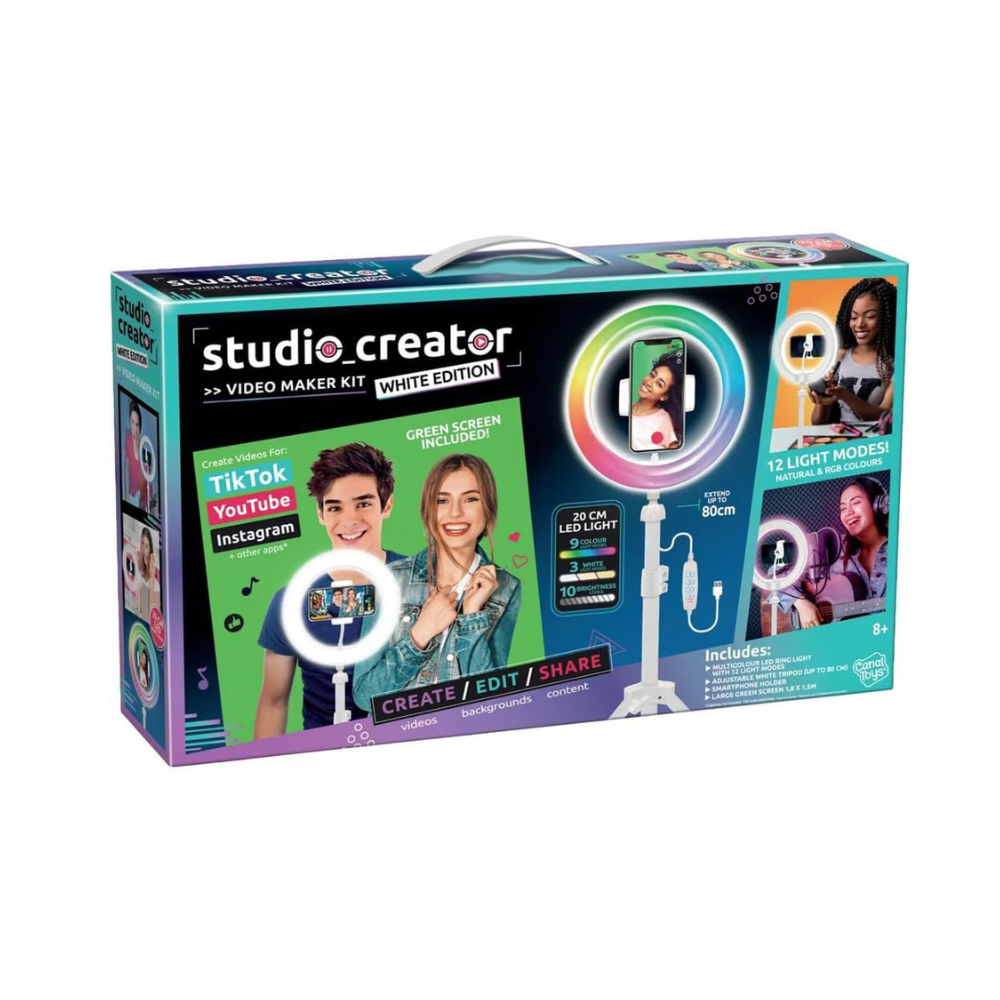 Studio Creator Video Maker Kit White Edition