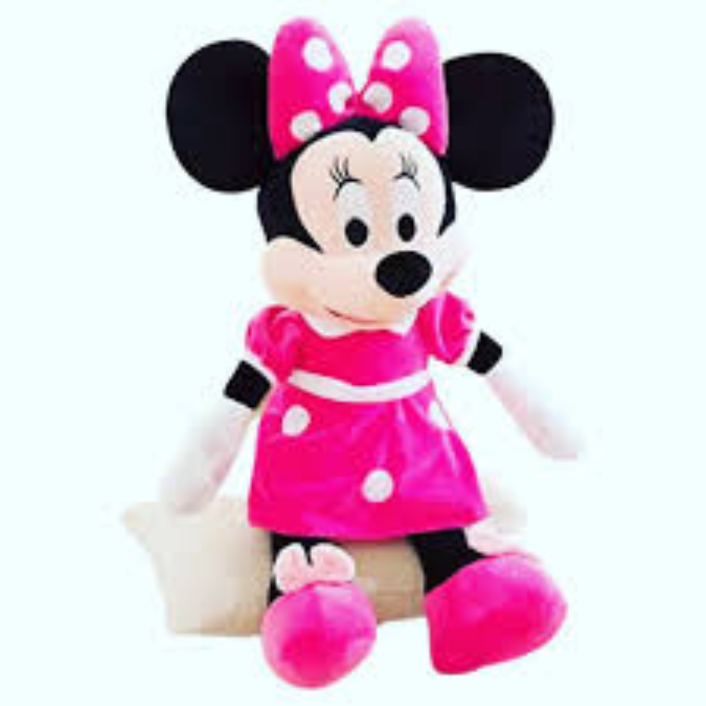 Mini Red And Pink Fur 27cm