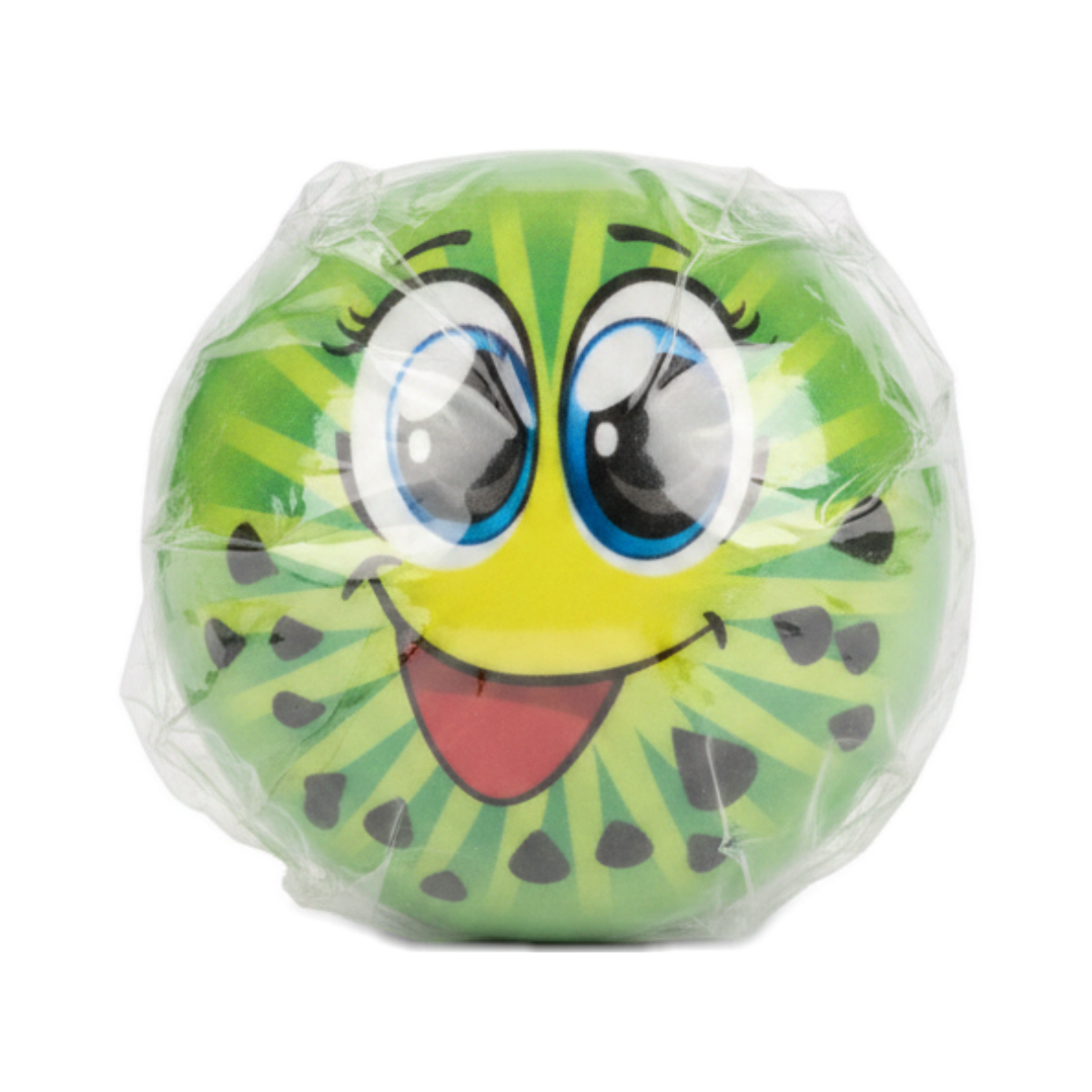 Vibrant Cartoon Face Squeeze Ball