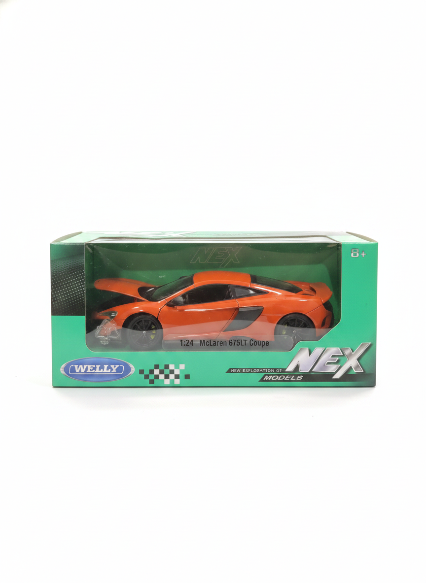 WELLY NEX MODELS 1:24 McLaren 675LT Coupe Die-Cast Model