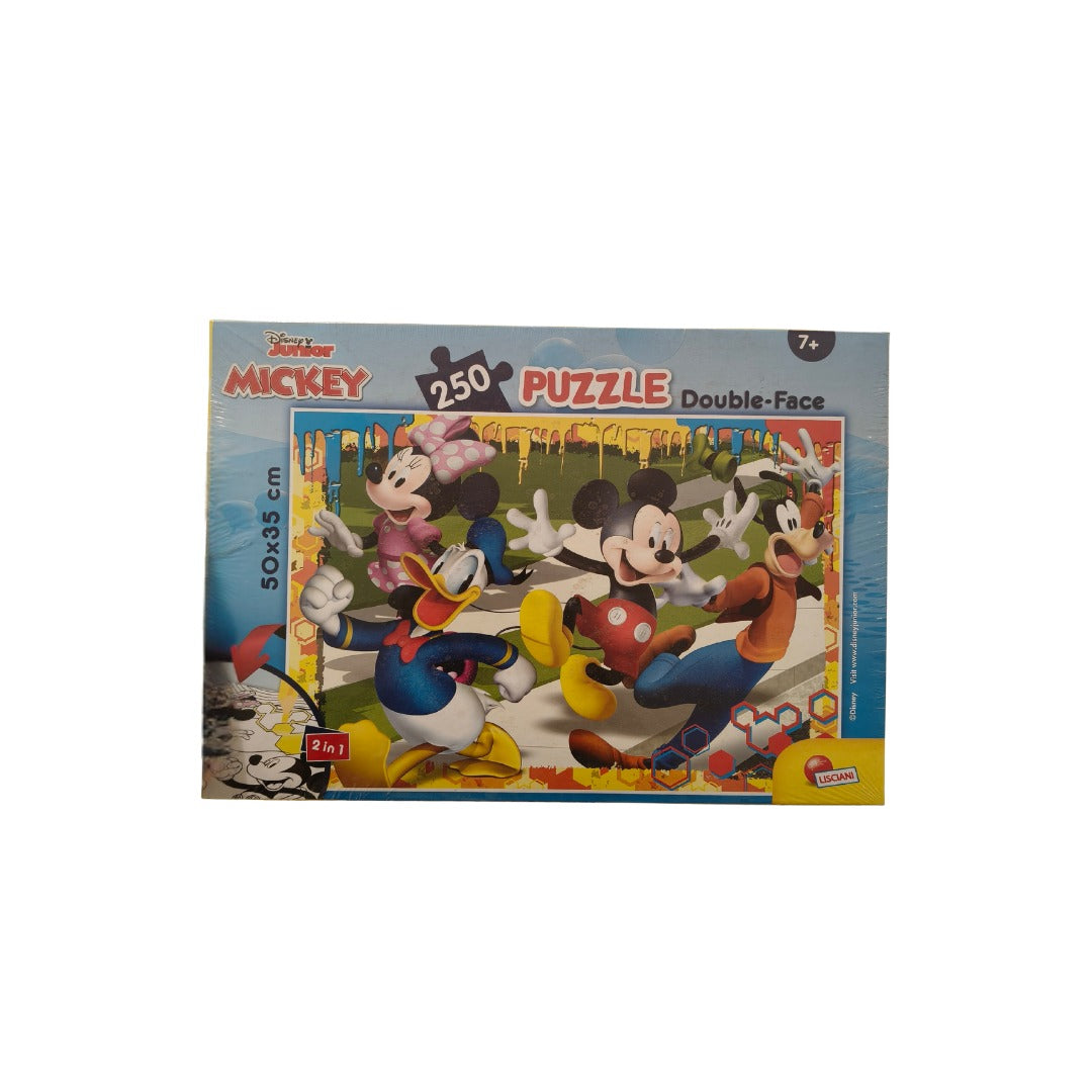 mickey-250pce puzzle-2in1