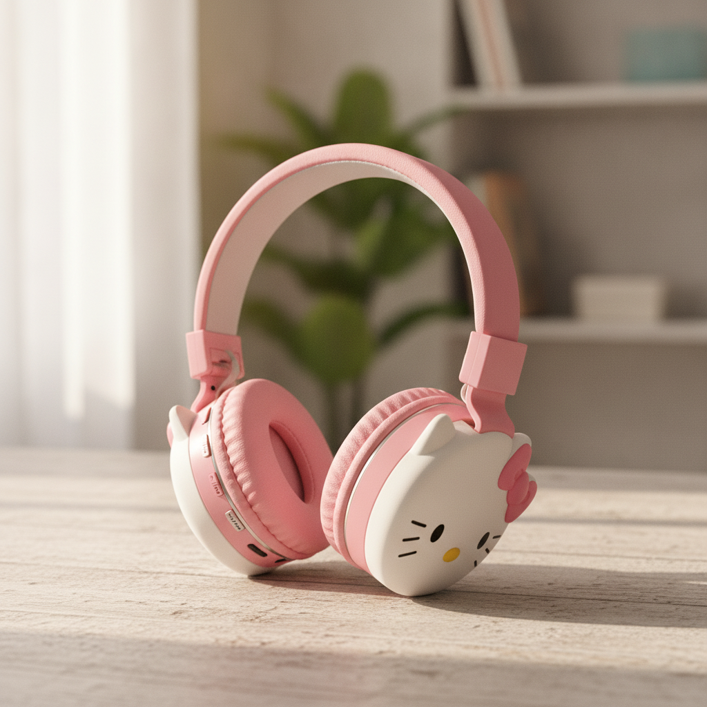 Wireless Hello Kitty Headphones AH-806D