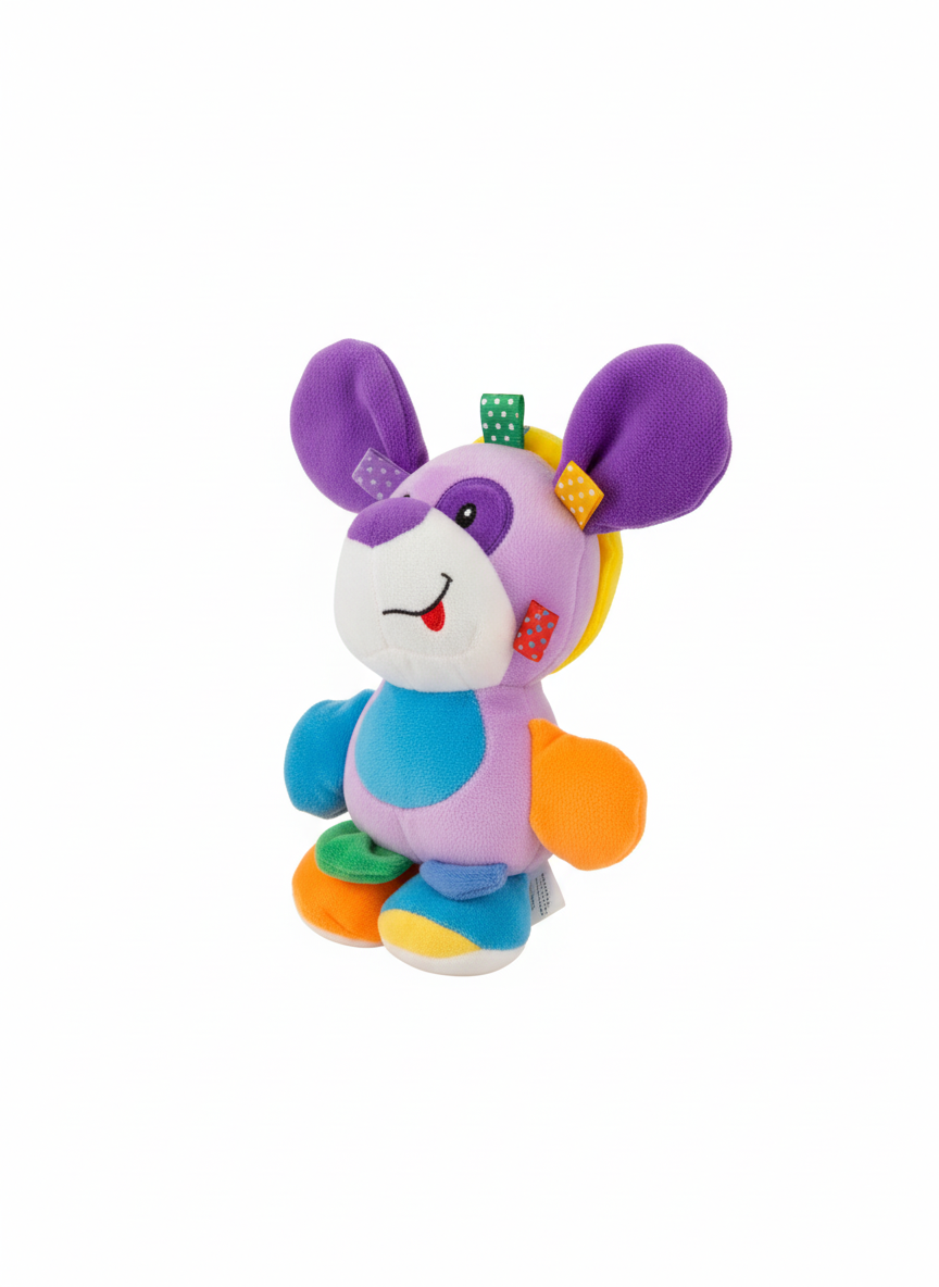 X.Q. TOY Baby Plush Animal Rattle