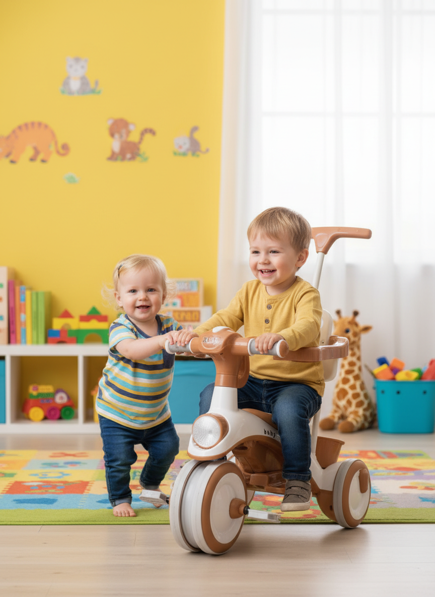 XLT Baby Carriage 3-in-1 Toddler Tricycle