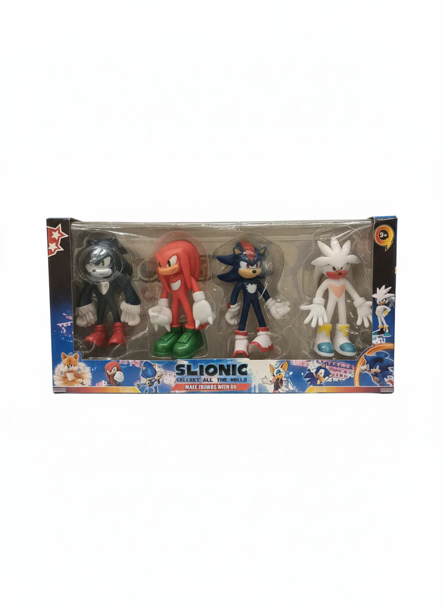 Slionic Collectible Action Figures 4-Pack