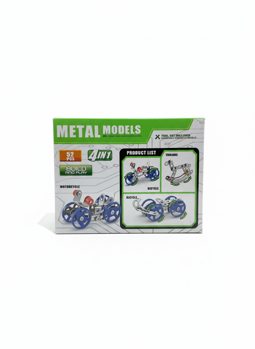 Metal Models 4-in-1 Construction Set