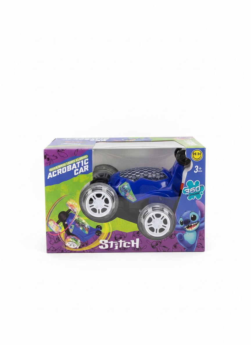 Stitch Super Speed Lights Glaring Acrobatic Car