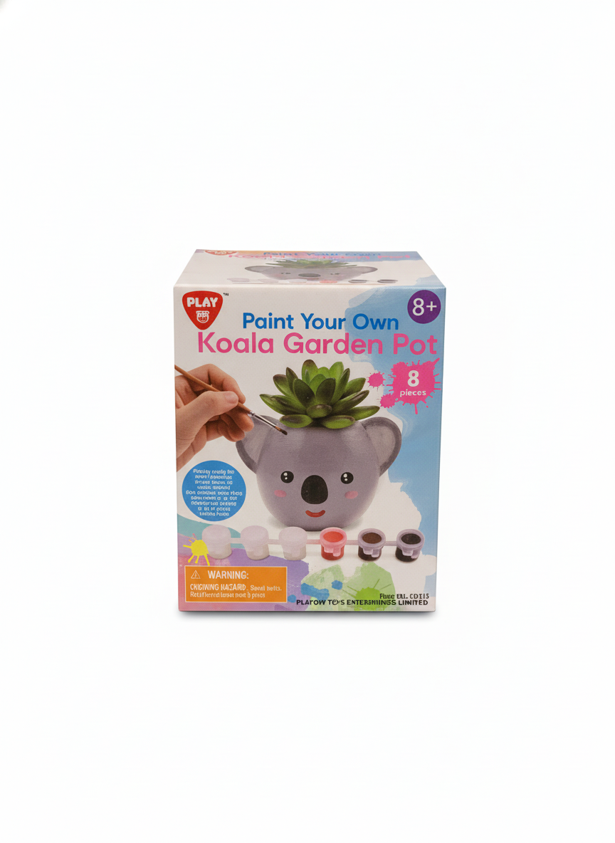 Paint Your Own Koala Garden Pot