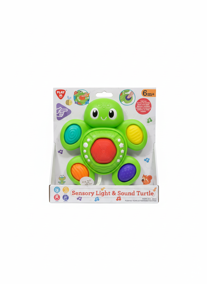 PLAY GO Sensory Light & Sound Turtle