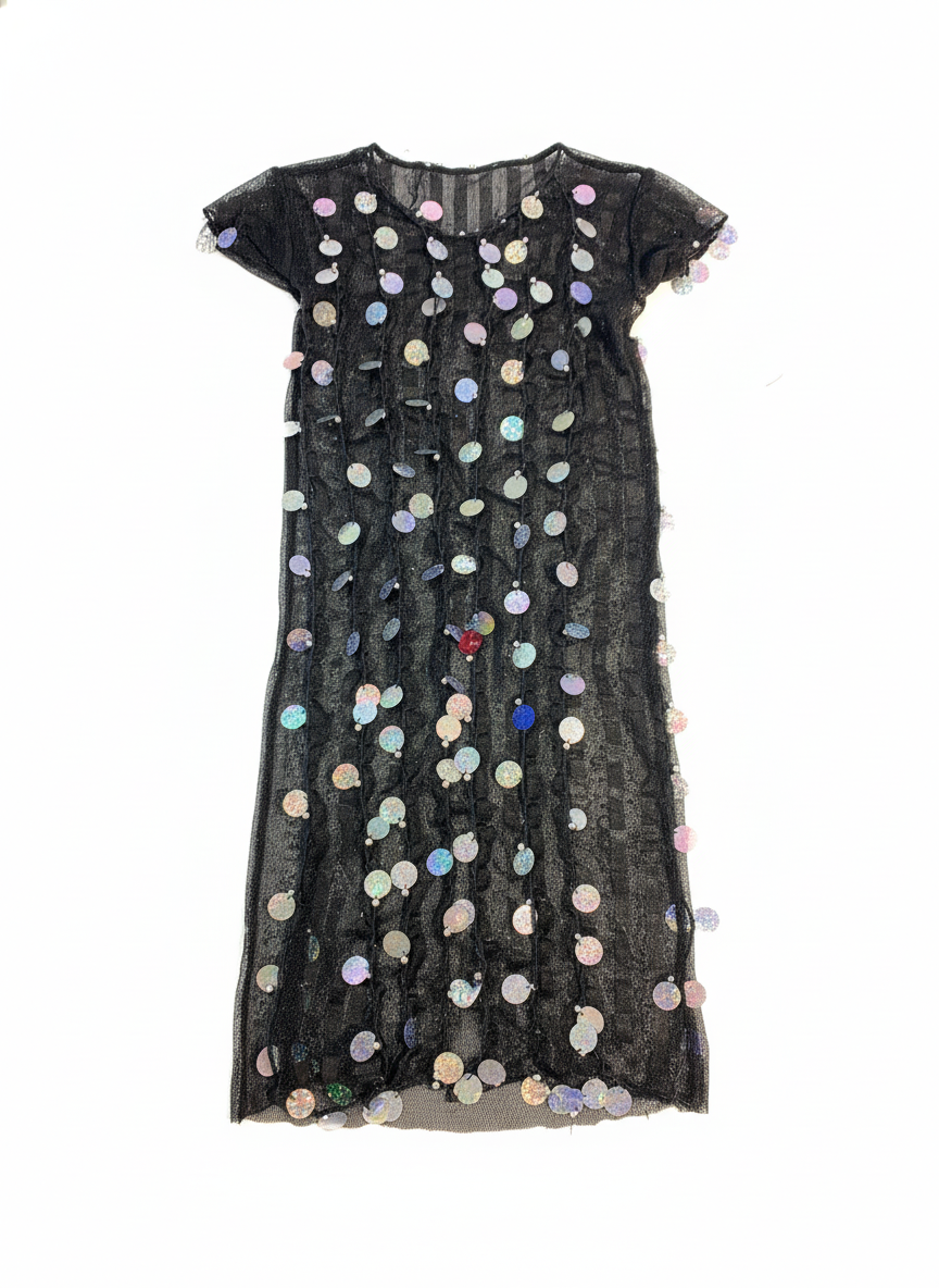 Iridescent Sequin Sparkle Top Costume