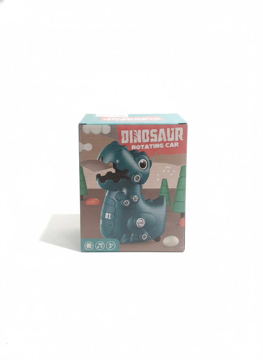 Dinosaur Rotating Car