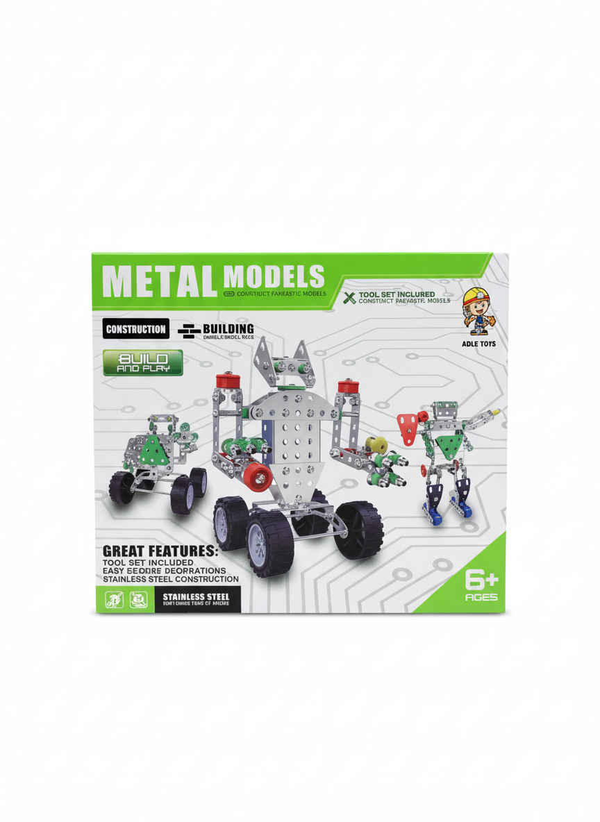 AOLE TOYS Metal Models Building Vehicle Construction Kit