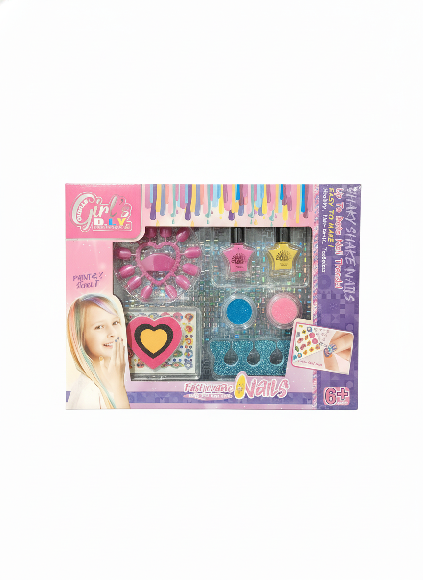 Girl's D.I.Y. Fashionable Nails