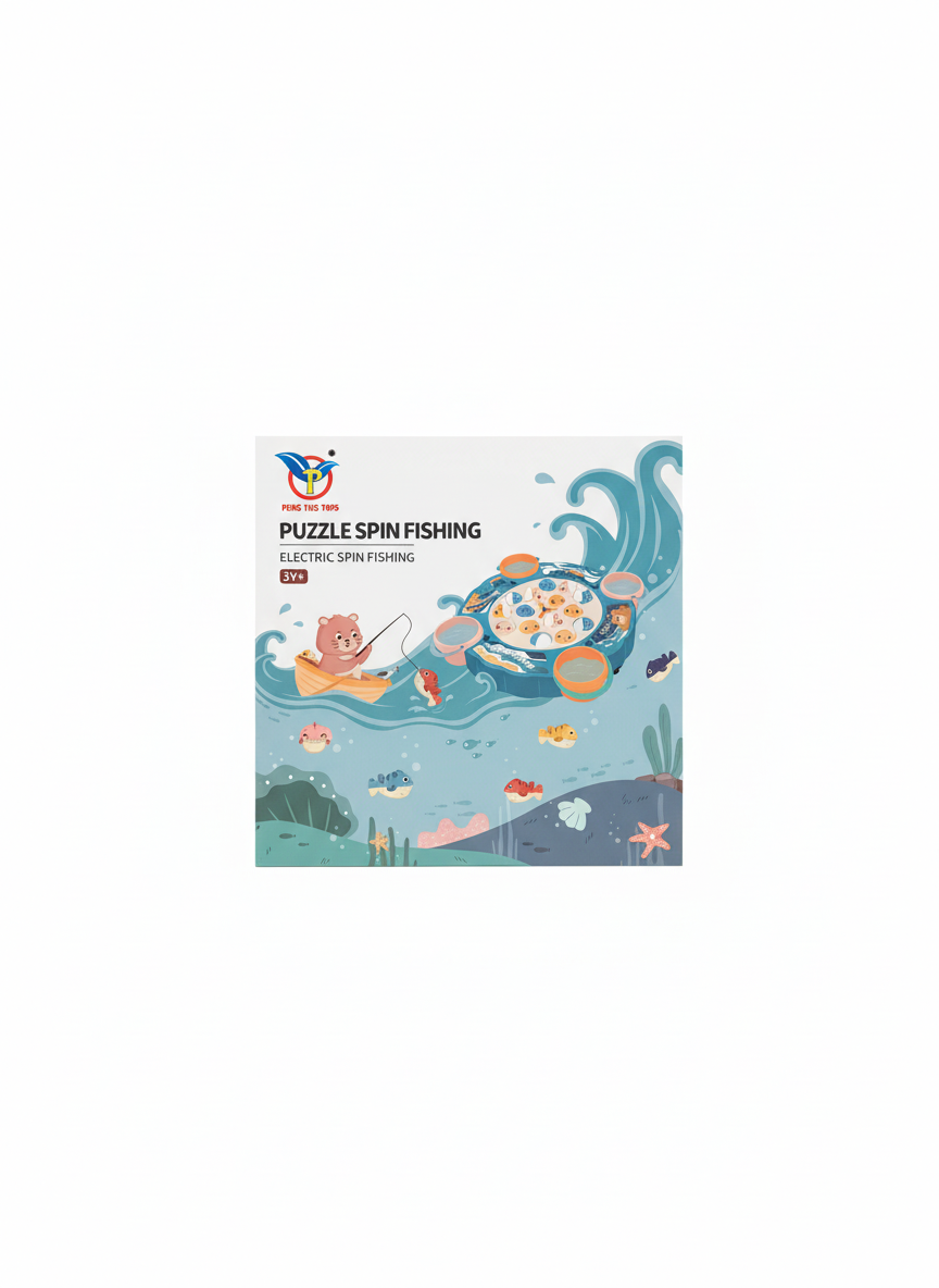 Peng Yue Toys Puzzle Electric Spin Fishing
