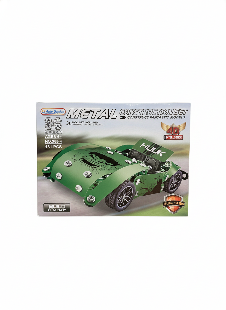 Aole Gainian Metal Construction Set - HULK Military Series
