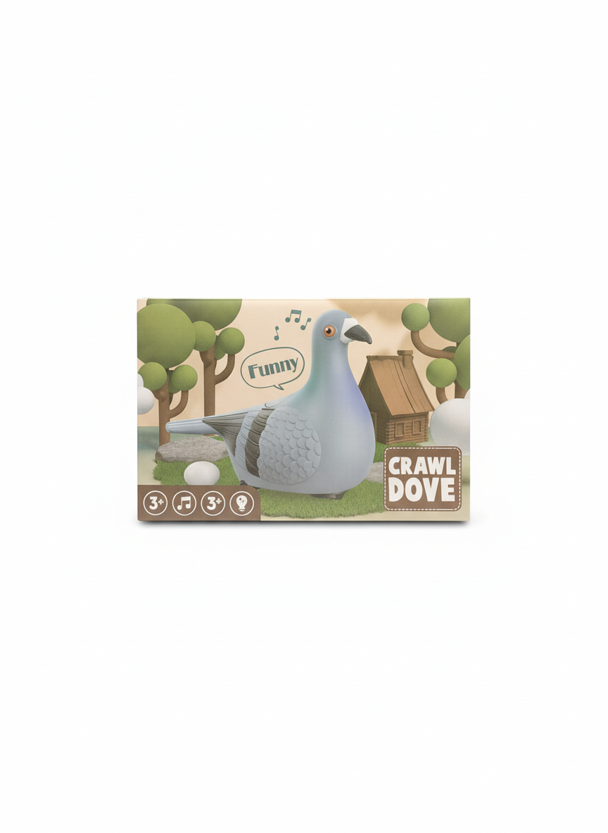 Funny Crawl Dove
