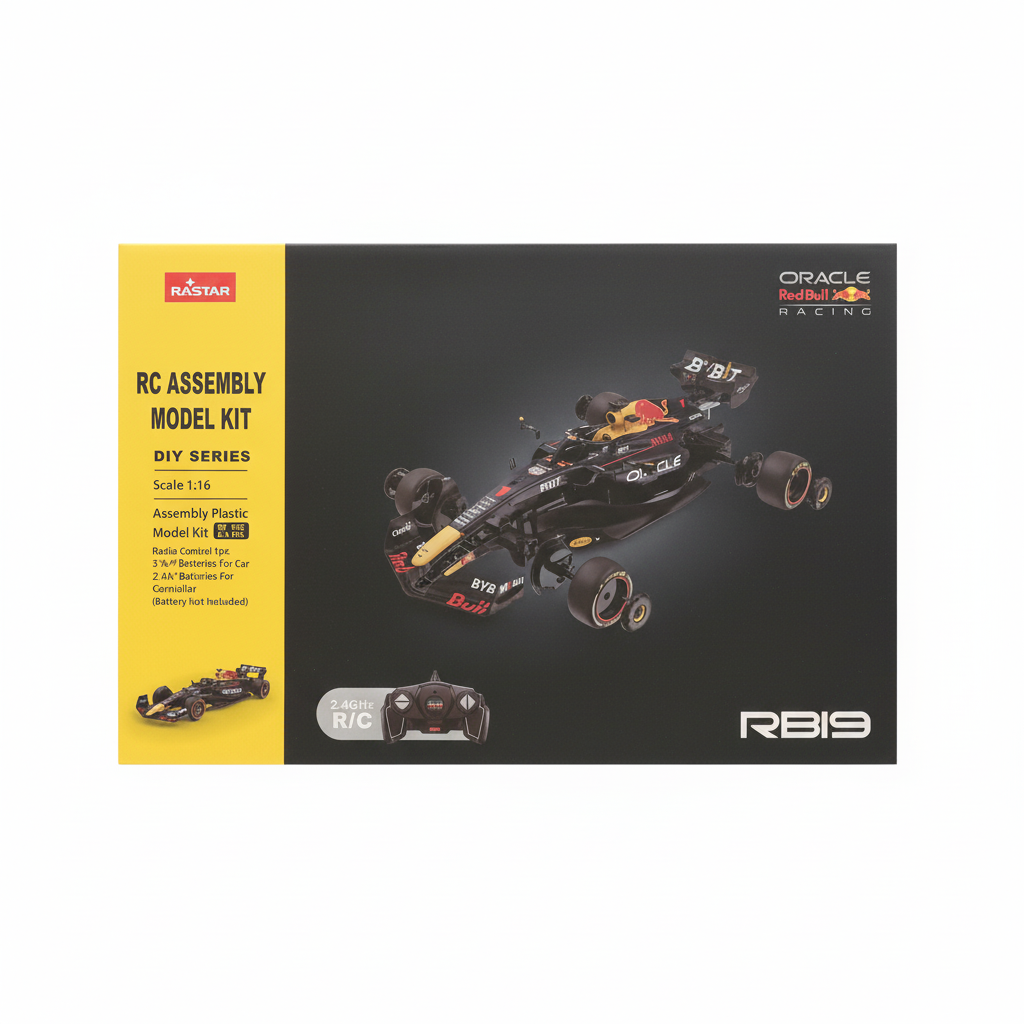 Rastar Oracle Red Bull Racing RB19 RC Assembly Model Kit DIY Series