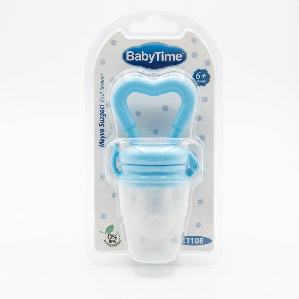 BabyTime Fruit Strainer with Heart Handle BT108 (6+ Months)