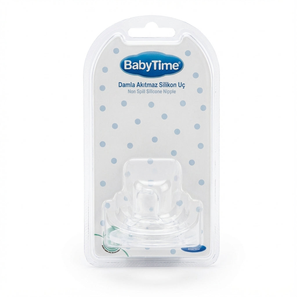 BabyTime Non Spill Silicone Nipple